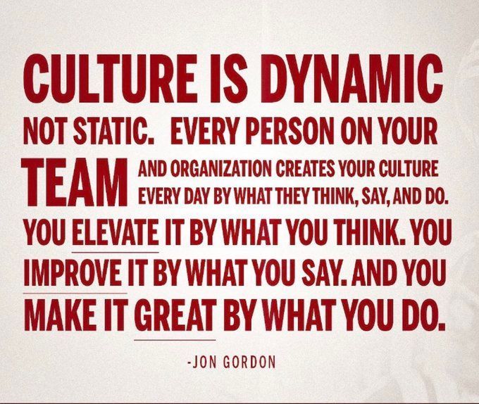 Culture is ...