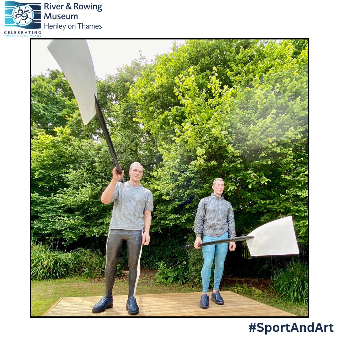 River & Rowing Museum (@river_rowing) on Twitter photo To celebrate <a href="/sportinghistory/">Sporting Heritage</a> 'The Art of Sporting Heritage' month, we're sharing artwork from our collection throughout February.
Bronze sculptures of Sir Steve Redgrave & Sir Matthew Pinsent by Sean Henry, inspired by their medals & years of training.
#SportAndArt #Rowing To celebrate <a href="/sportinghistory/">Sporting Heritage</a> 'The Art of Sporting Heritage' month, we're sharing artwork from our collection throughout February.
Bronze sculptures of Sir Steve Redgrave & Sir Matthew Pinsent by Sean Henry, inspired by their medals & years of training.
#SportAndArt #Rowing