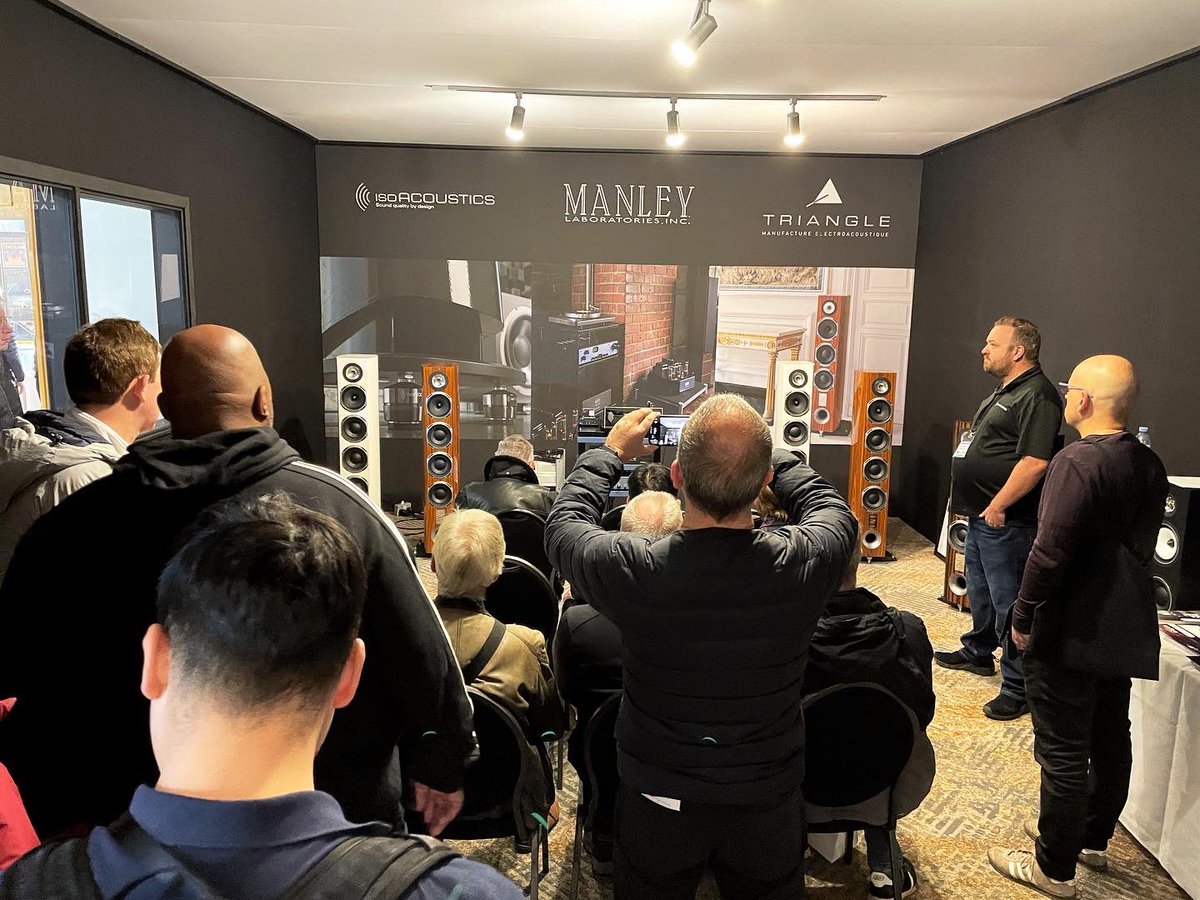 The @bristolhifishow is finally here! Find us in the groundfloor Bristol Suite to experience our @isoacoustics demonstration with @trianglehifi speakers and the latest incredible offerings from @manleylabs and @isoteksystems! Show deals are now on, ask staff for details 🚨🚨