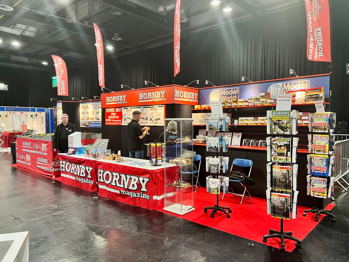Model Rail Scotland is in full swing at the Glasgow SECC. Don't forget to visit the Hornby Magazine/Key Model World stand this weekend to see our latest products, offers and Twelvemill Bridge. Find out more here: hubs.ly/Q02m2cMg0 #hornbymagazine #keymodelworld