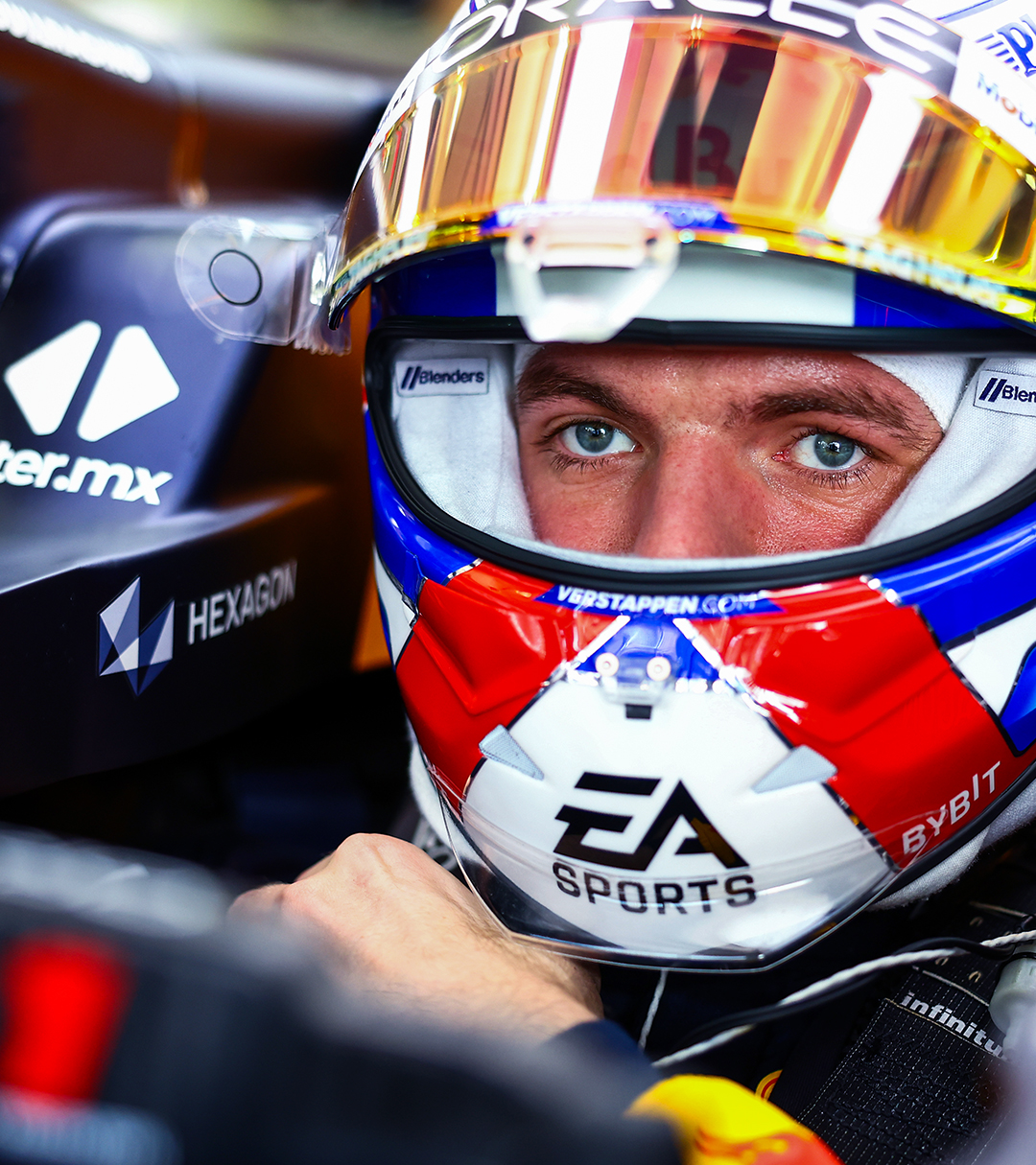 Una fotografía de Max Verstappen / Fuente: Oracle Red Bull Racing