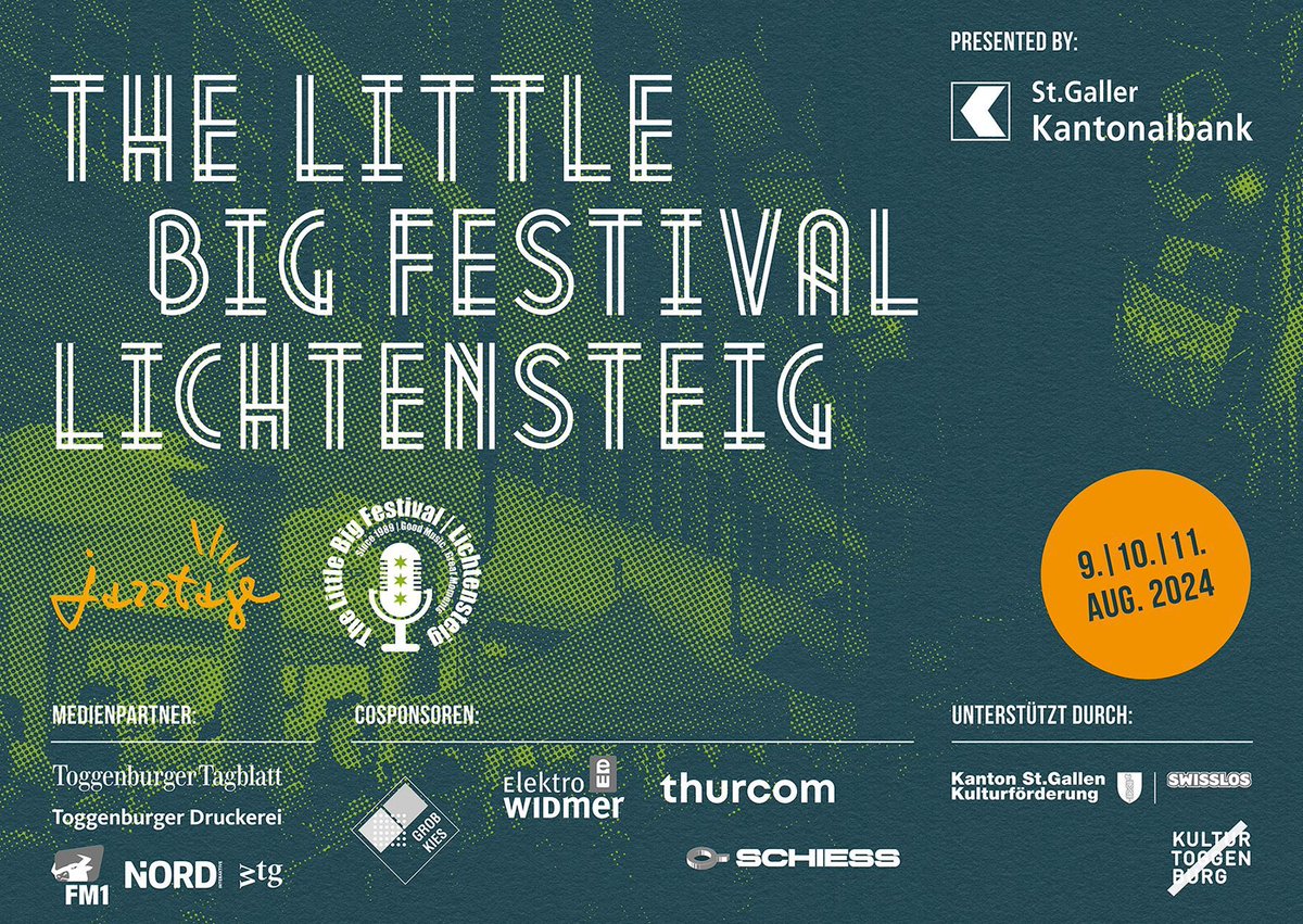 Jazztage's tweet photo. The Little Big Festival Lichtensteig😍 #jazztagelichtensteig #thelittlebigfestival 💜 9. - 11. August 2024 - Stay tuned https://t.co/5wG70tWzy0