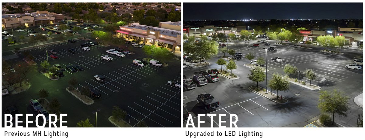 WLSLighting's tweet image. Happy Friday! Here's one last look at Alameda Crossing. Alameda Crossing is saving over $18,000 annually in energy!

wlslighting.com/case-studies/a…

#CRE #LEDLightingUpgrade #ShoppingCenter #ESG #parking #Sustainability #LightingControls #netlinkControls #LightingUpgrade #ICSC