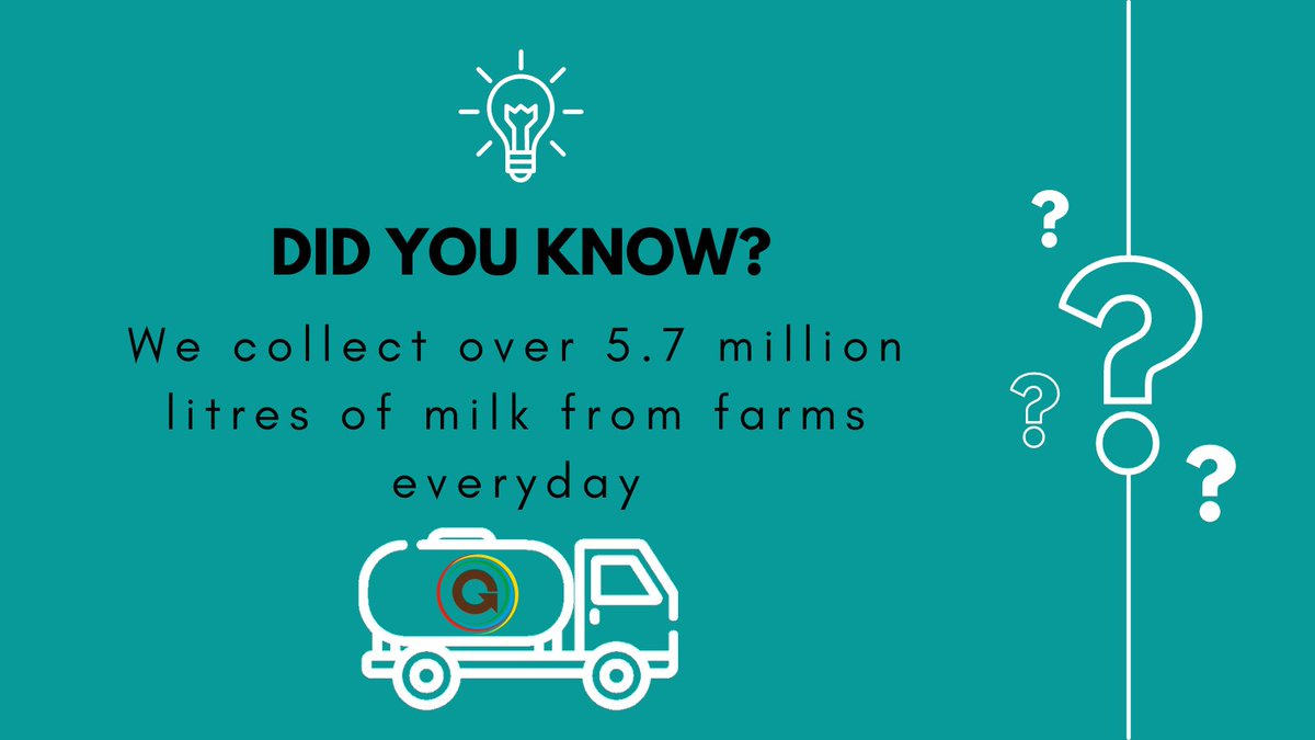 Our milk tanker teams collect over 5.7 million litres of milk every day from UK farms. That's over 10 million pints!

#FridayFact #FF #milkcollection #specialisthaulage #DeliveringWinners