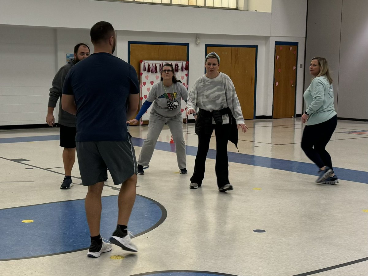 Wayne County PD went amazing on Monday. Participants were small in number but amazing. Participated in OPEN purposeful Roundnet, Ultimate Discs, Adventure Learning, Invasion games and Instant Activities