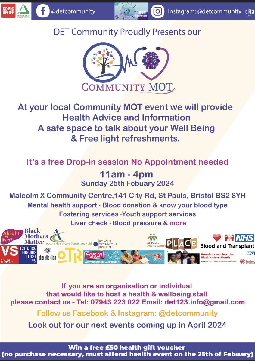 Come and find us on Sunday in @MXCCBristol 💜 looking forward to seeing everyone from all these wonderful organisations 🤗