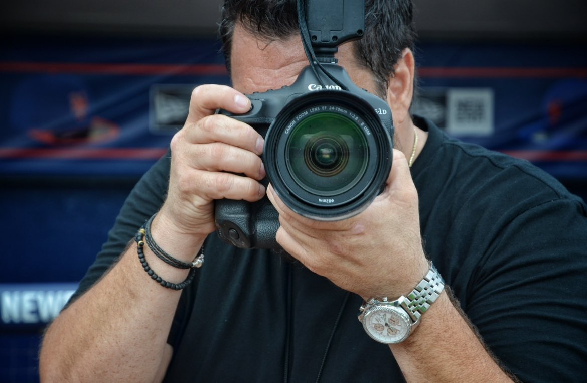 Every year at spring training, Anthony Causi & I would take this photo of one another. I learned something new about sports photography every year we worked together. He was a master at being ahead of the moment, which is something I strived to do every time I pick up a camera.