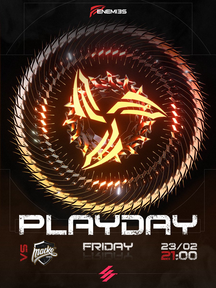 ENEMI3S's tweet image. LIT DAY 2 - Not much to say, we'll let our game speak by itself 

Today we're gonna face @mackoesports ⚔️

We're coming back. 🦈

You can find us here at 21.00
twitch.tv/litofficial

#KnowYourEnemies @lit_official_it