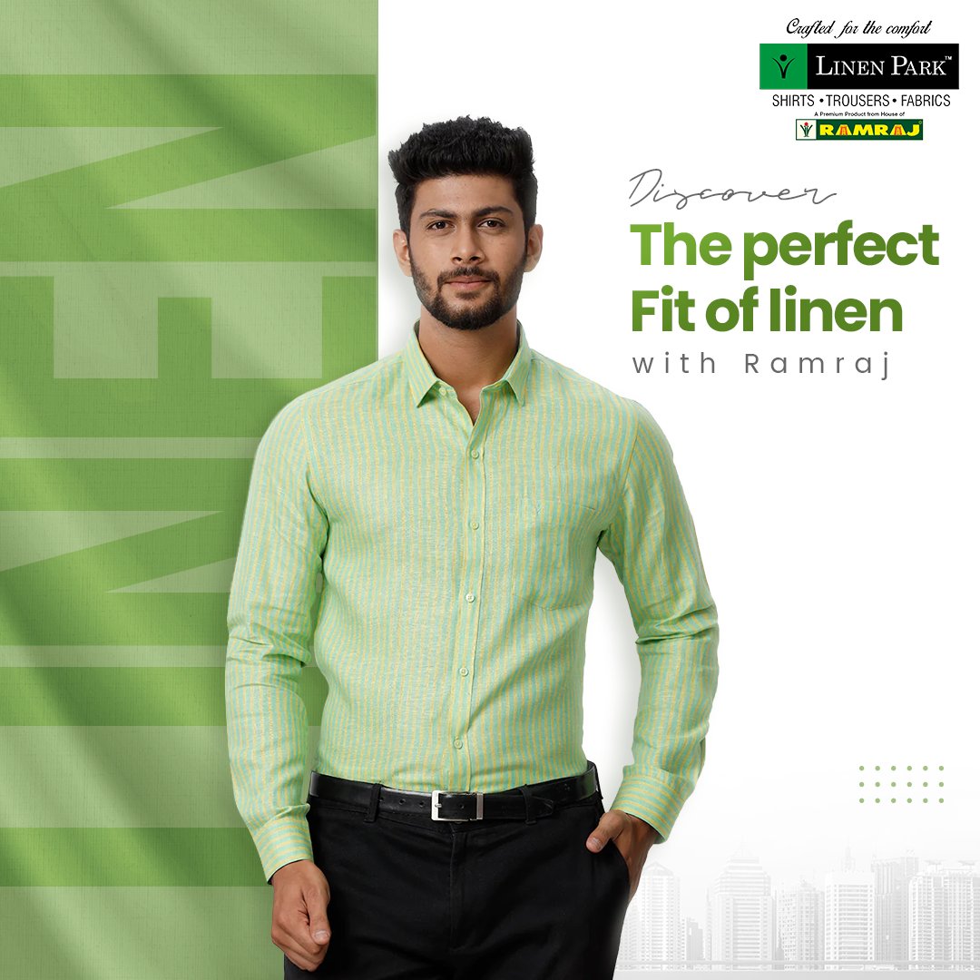 Ramrajofficial's tweet image. Professionalism never looked so good! Explore Ramraj range of sleek liner shirts for the modern man.

Link to shop: ramrajcotton.in/products/mens-… 

#LinenShirts #Formals #LinenFormalShirts #Ramraj