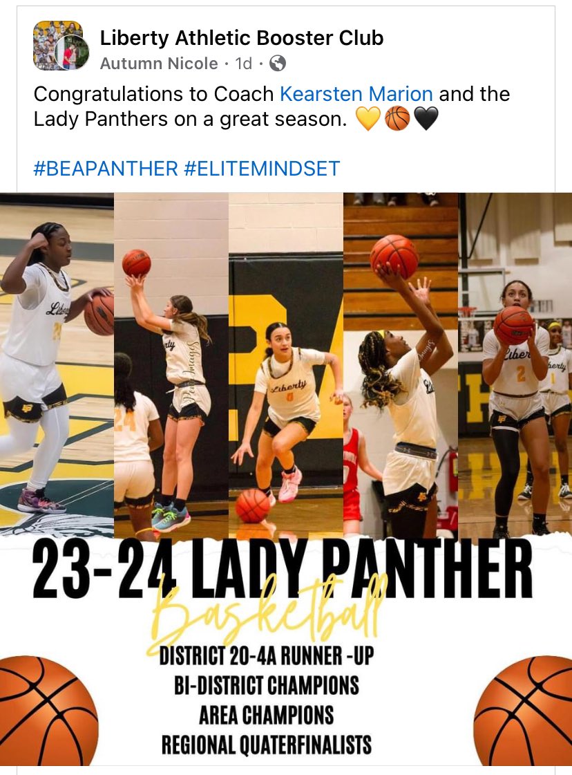 The Beginning of something Great!!! Great Season Lady Panthers!!!
#BeAPanther #EliteMindset