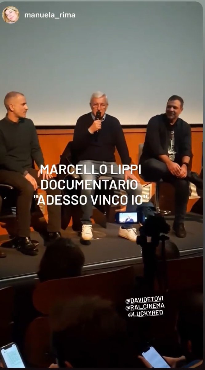 herbertsimone's tweet photo. Ieri piacevole conferenza stampa coordinata dall’ottimo  @BorisSollazzo direttore di @THRRoma del docufilm Adesso Vinco Io, che ho avuto il privilegio di dirigere con l’amico Paolo Geremei, sulla vita di Marcello Lippi, in 201 sale il 26/27/28 febbraio @OnFilm_Prod https://t.co/ohK1ovgZIv