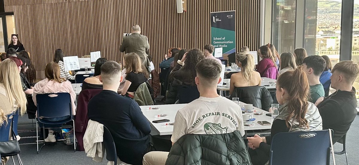 Delighted to be part of the celebration of excellence that is the Dean’s List ⁦<a href="/UlsterUni/">Ulster University</a>⁩ hosted by ⁦<a href="/ulstercommmedia/">School of Communication and Media</a>⁩ and to see so many ⁦<a href="/UlsterEducation/">Education</a>⁩ students gain such recognition. Well done all. #proudofUU