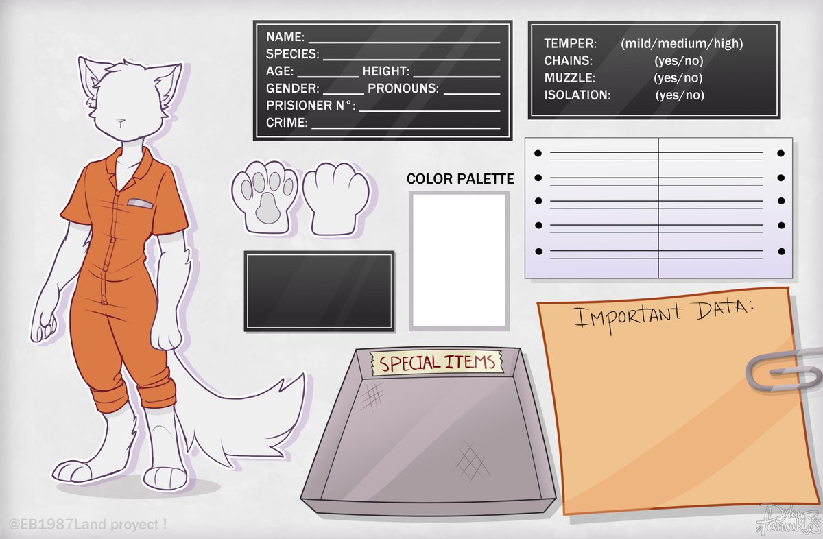 DylanRPancake's tweet photo. ⭐️ FURRYS SHEET IN PRISON !!
— project credits: @EB1987Land

— It is free to use, for everyone who wants their characters to be in jail !
— MD for info for commissions with the sheet !

#opencommissions #furry  #furryfandom #furrycommunity #furryprison #furryjail #orangejumpsuit https://t.co/Tbmbyn5Wpt