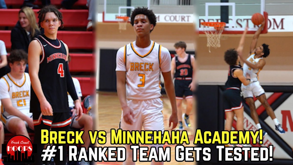 New Video!

#1 Ranked Breck Gets Tested By Minnehaha Academy!

Full video: youtube.com/watch?v=BTdJbs…