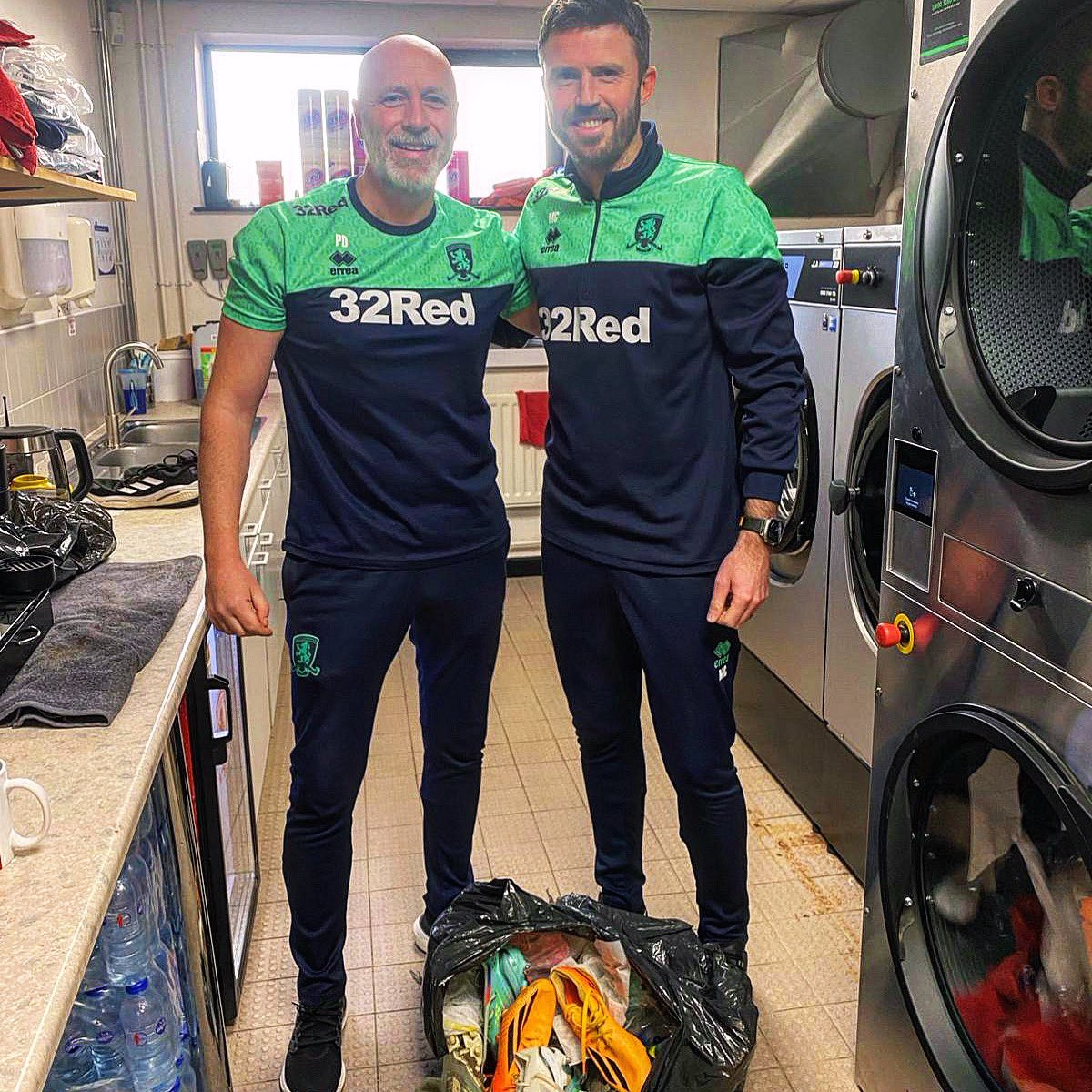 Huge shout out to @Boro kit man for donating some of his son’s outgrown football boots and trainers to Carrick’s Boot Room! 👟🌟 If you have any boots lying around that you’d like to donate there will be a collection point at this weekend’s fixture at the Riverside! ⚽️