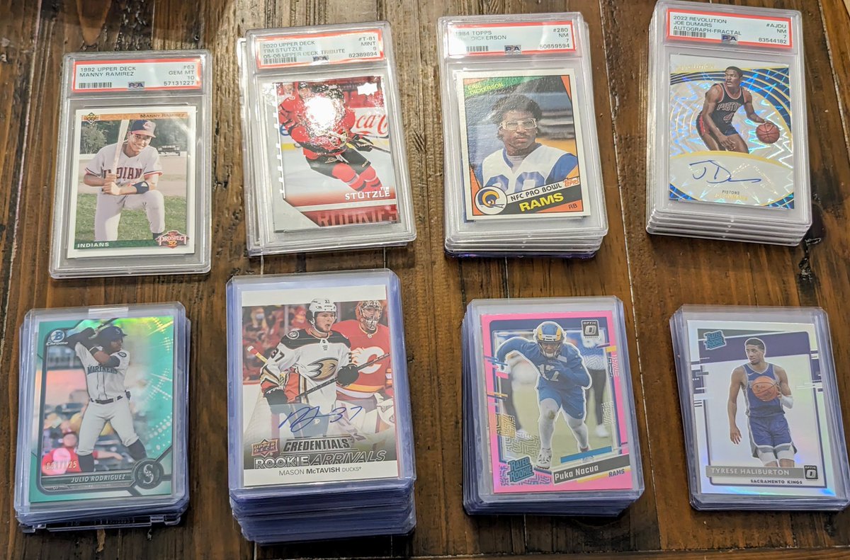 It's a huge month for guaranteed hit additions, HOF graded cards, ink, SPs and relics for all sports. Stay tuned for full reveals! #sportscardsandmemorbilia #SportsCards #hockeycards #footballcards #Basketballcards #baseballcards #TheHobby #whodoyoucollect