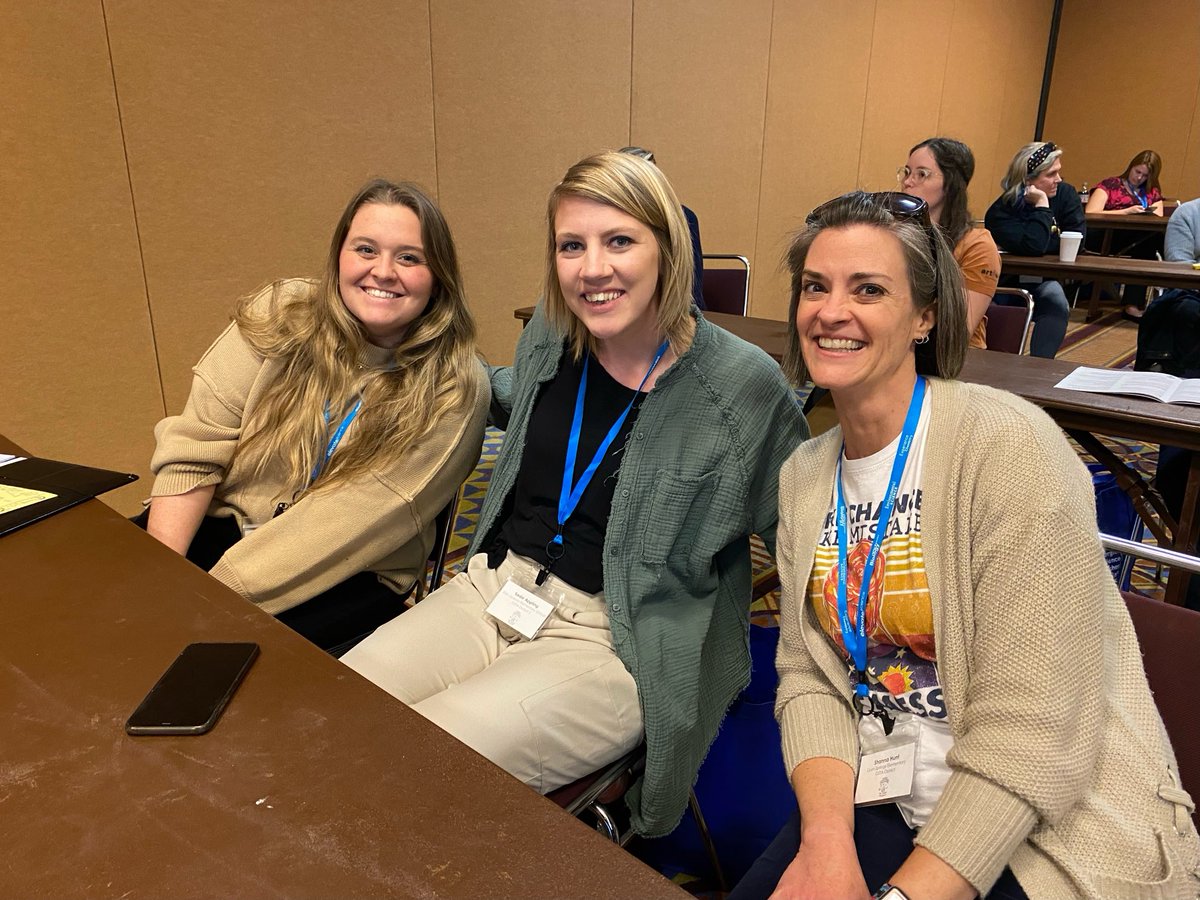Kristen Bowen <a href="/NJESpanthers/">North Jackson</a>⁩ Sadie Appling ⁦<a href="/EJESeagles/">EJESeagles</a>⁩ Shanna Hunt <a href="/gumspringselem/">GumSpringsElementary</a>⁩ attending a session at #GSTA24 ⁦<a href="/GSTANews/">GA Science Teachers</a>⁩ ⁦<a href="/JCSchoolSystem/">Jackson Co. School System</a>⁩