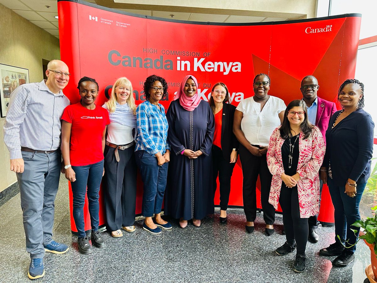 The equality effect team were thrilled to visit at the Canadian High Commission in Nairobi today, to provide a 160 Girls update, and strategize about creating more equality progress for girls! #160girlsandme