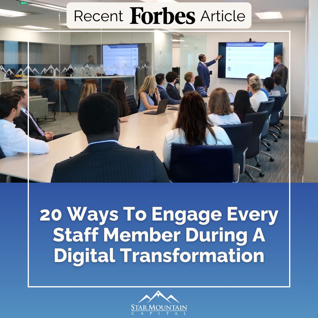 #SMC Founder & CEO, @BrettHickeySMC, was featured in @Forbes where he shares insights on ways to engage every staff member during a digital transformation. Read here: bit.ly/SMC-Forbes-Eng… #LMM #FundManagers