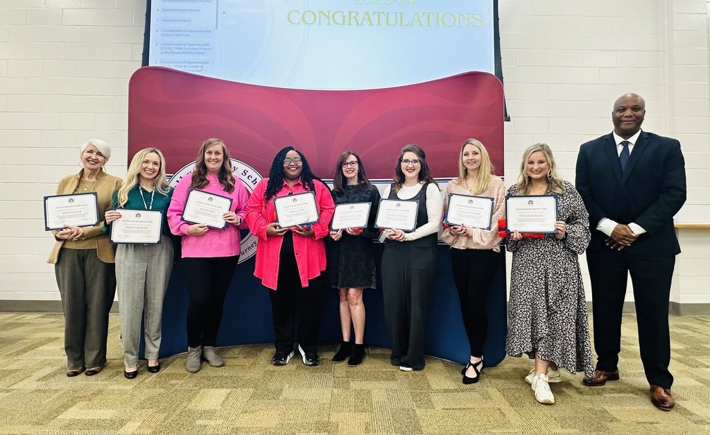 Congratulations to these outstanding teachers who recently became National Board Certified Teachers or recently renewed their certification. Several of them were recently honored by the Board of Education. #EmpoweringandInspiringExcellence