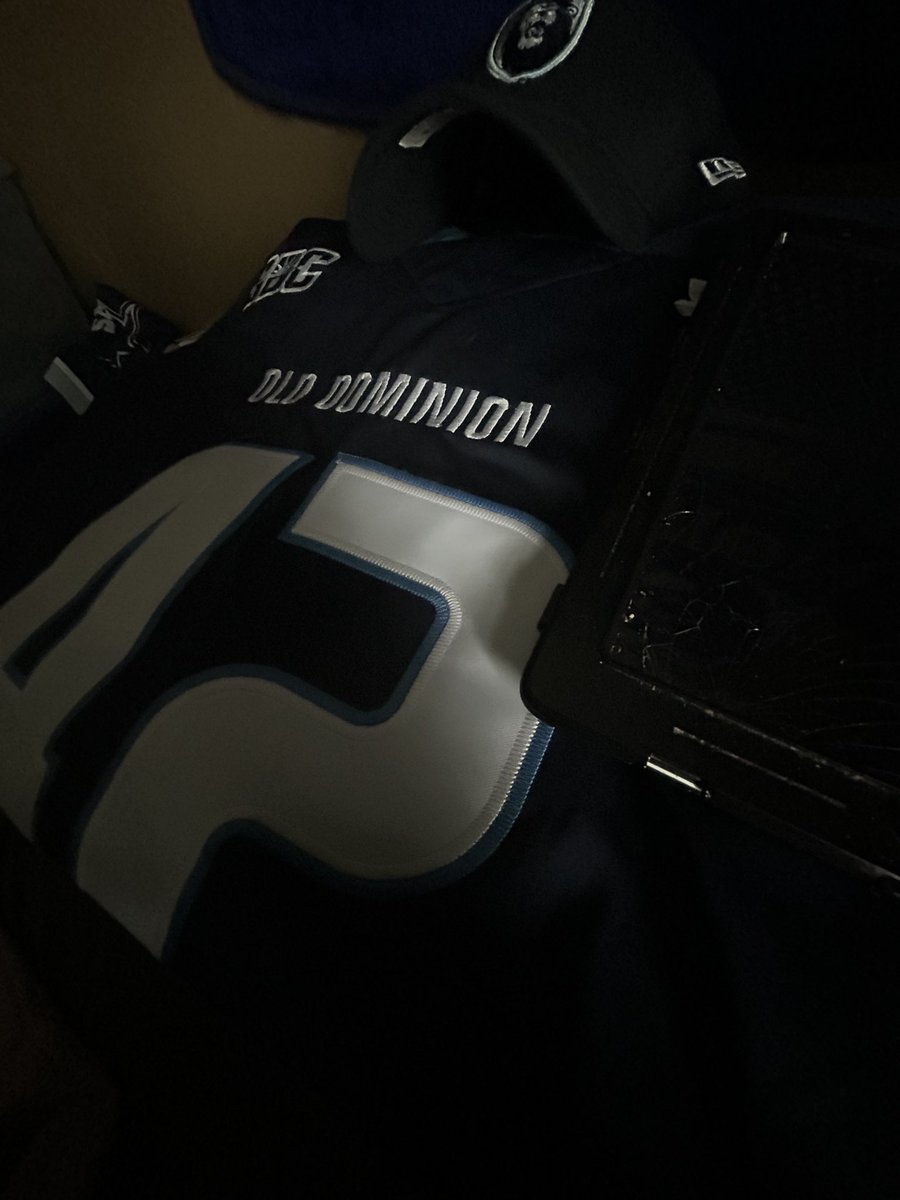 QE3FromTheVA's tweet photo. In preparation for when @EASPORTSCollege Football 25 drops this summer. Let’s Go Monarchs! 🦁👑🎮💙🏈#DominionOverAll #ReignOn https://t.co/5c26MmB757