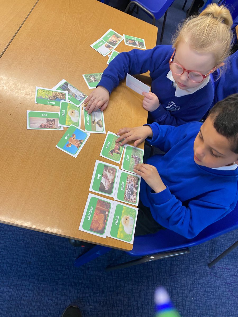 2Fir_Woodside's tweet photo. In Science this week, the class of 2 Fir had fun learning about different animals, finding similarities and differences between the animal to their offsprings. @PrimaryWoodside @IPAT_Edu https://t.co/SCrXukL8BP
