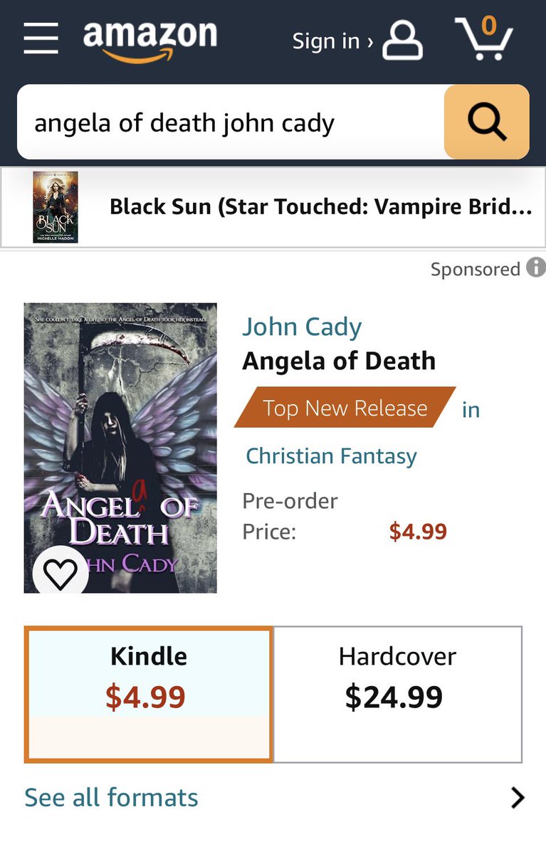 Top New Release in Christian Fantasy! Dayumn! This is an incredible feeling.