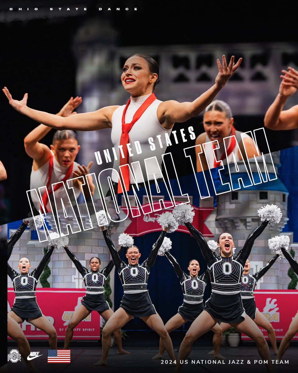 𝐔𝐒 𝐍𝐀𝐓𝐈𝐎𝐍𝐀𝐋 𝐓𝐄𝐀𝐌

We are SO excited and honored to get to represent Team USA in both the Jazz &amp; Pom categories at the ICU World Championships this Spring!

Let’s Go USA! 🇺🇸🤍