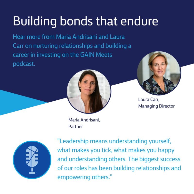 Bain Capital's Maria Andrisani and Laura Carr recently joined @gainuk_org's GAIN Meets podcast, where they discussed their career routes, the fundamentals of private equity and more with GAIN founder Tilly Franklin. Listen here: podcasts.apple.com/gb/podcast/pri…