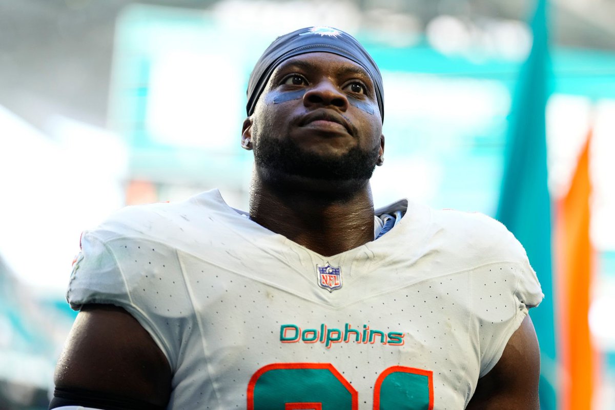 Per @AdamSchefter, the Dolphins are officially releasing Emmanuel Ogbah today. This move clears $13.7M in cap space for Miami.