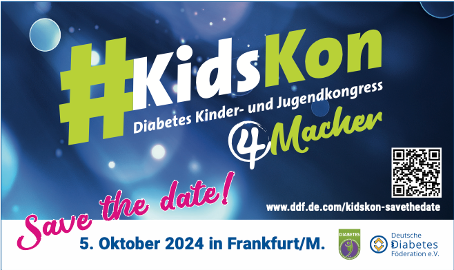 DDFdiabetes's tweet photo. Die Planungen laufen schon auf Hochtouren und Ihr könnt euch wieder auf ein abwechslungsreiches Programm freuen!
Notiert euch doch schon einmal ganz fett den 5. Oktober 2024 im Kalender! 🥰
#KidsKon #T1Diabetes #Typ1Diabetes #Frankfurt https://t.co/fp6sc5AR3N