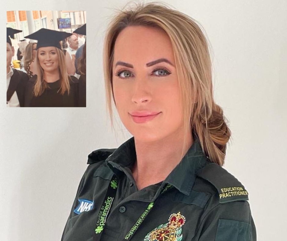 Carly joined #TeamNWAS 15 years ago working as a receptionist with dreams of becoming a paramedic.
Fast forward and Carly, a qualified paramedic, is now a practice education practitioner supporting learners in their career journey. 
#CareersWithHeart  
issuu.com/nw_amb/docs/yo…