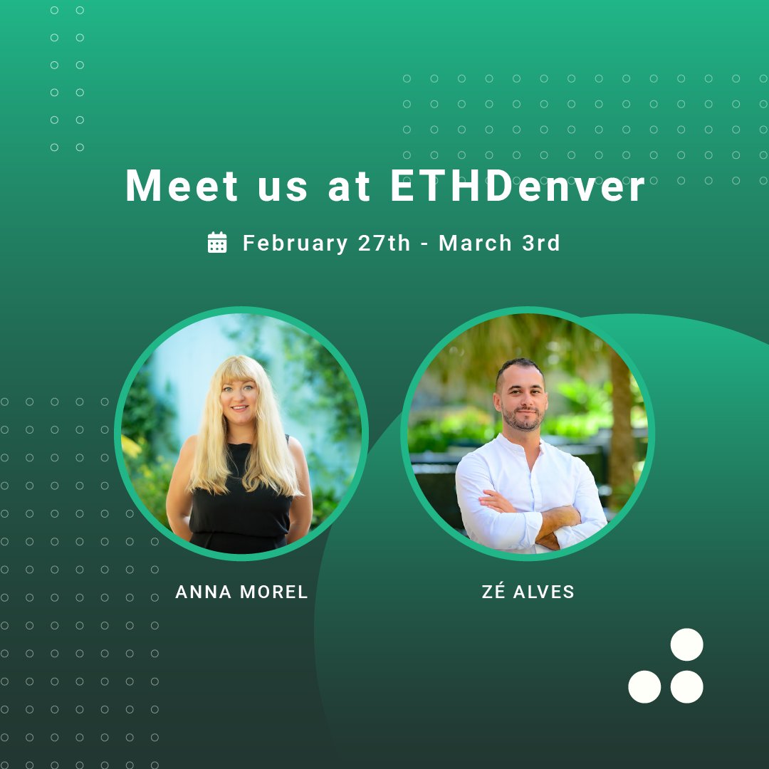 Don’t miss the opportunity to connect with members of our Cayman based DAO admin services team at <a href="/EthereumDenver/">ETHDenver 🏔🦬🦄</a>. Anna and Zé are excited to meet you and explore how our DAO services can revolutionise your project. Drop a 💥 in the comments if we’ll see you there! #ETHDenver2024