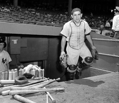 “You’ve got to be very careful if you don’t know where you are going because you might not get there.” Yogi Berra Despite the power hitters around him, including Joe DiMaggio and later Mickey Mantle, Yogi led the Yankees in RBI for seven straight seasons (1949-55).