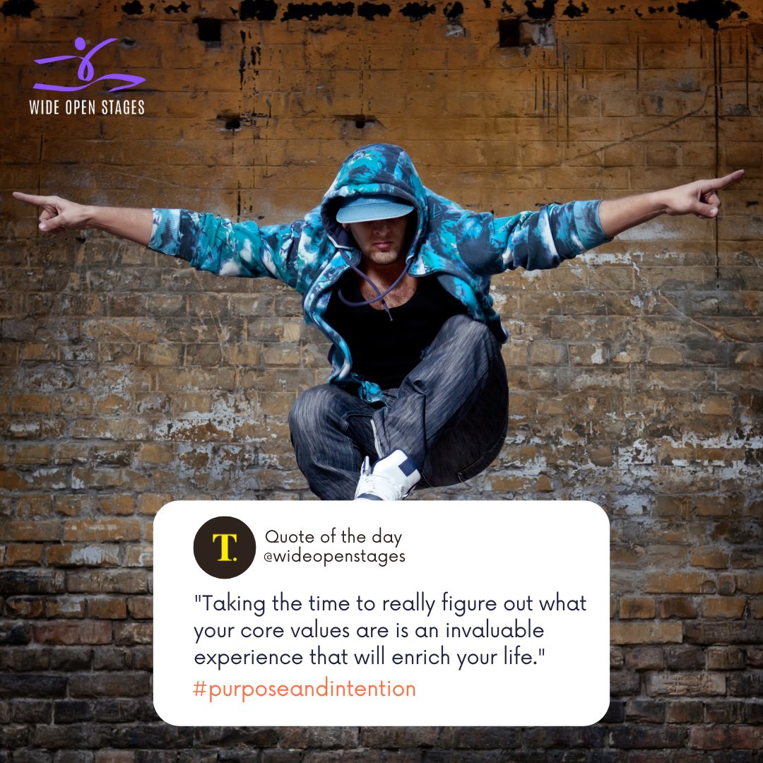 Read “Unearthing Your Core Values: Living with Purpose and Intention” now on TheatreArtLife.com! 
theatreartlife.com/lifestyle/unea… 

Listen to the Audio Version here! buzzsprout.com/1108238/144829… 

A collaboration with Lisa Hopkins of Wide Open Stages.