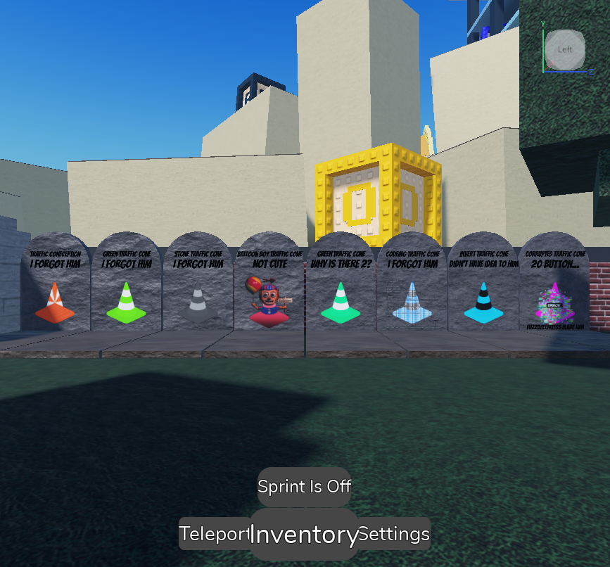 FindThePetSimX's tweet photo. 8 Traffic Cone Who Got Made And Not Add In https://t.co/2fh2qPoo9h