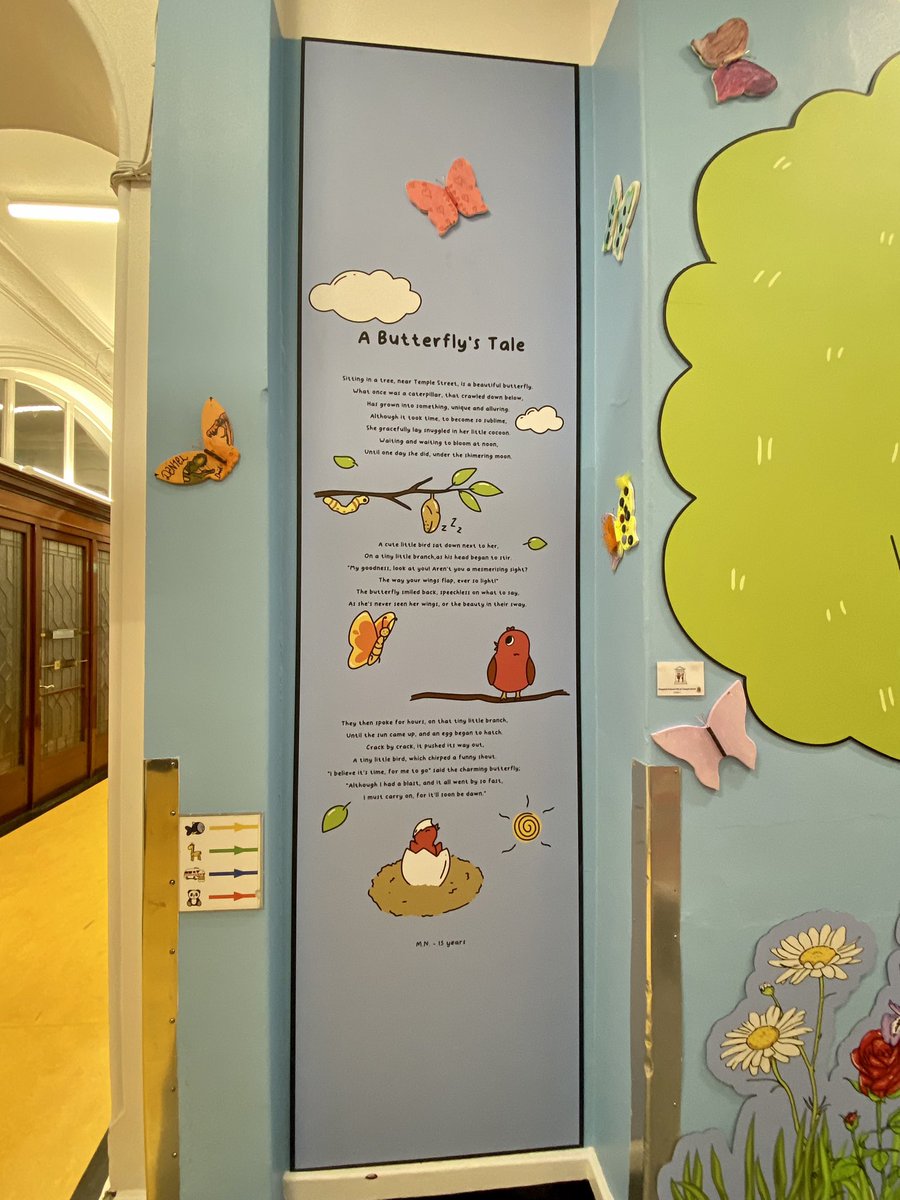 Jane Gunn (@gunn_jane1) on Twitter photo Lovely new addition to the artwork <a href="/CHI_Ireland/">Children's Health Ireland</a> Temple Street
We really have some exceptional talent & creatively amongst our children (& staff) helping to brighten up our corridors 🎨👏 Lovely new addition to the artwork <a href="/CHI_Ireland/">Children's Health Ireland</a> Temple Street
We really have some exceptional talent & creatively amongst our children (& staff) helping to brighten up our corridors 🎨👏