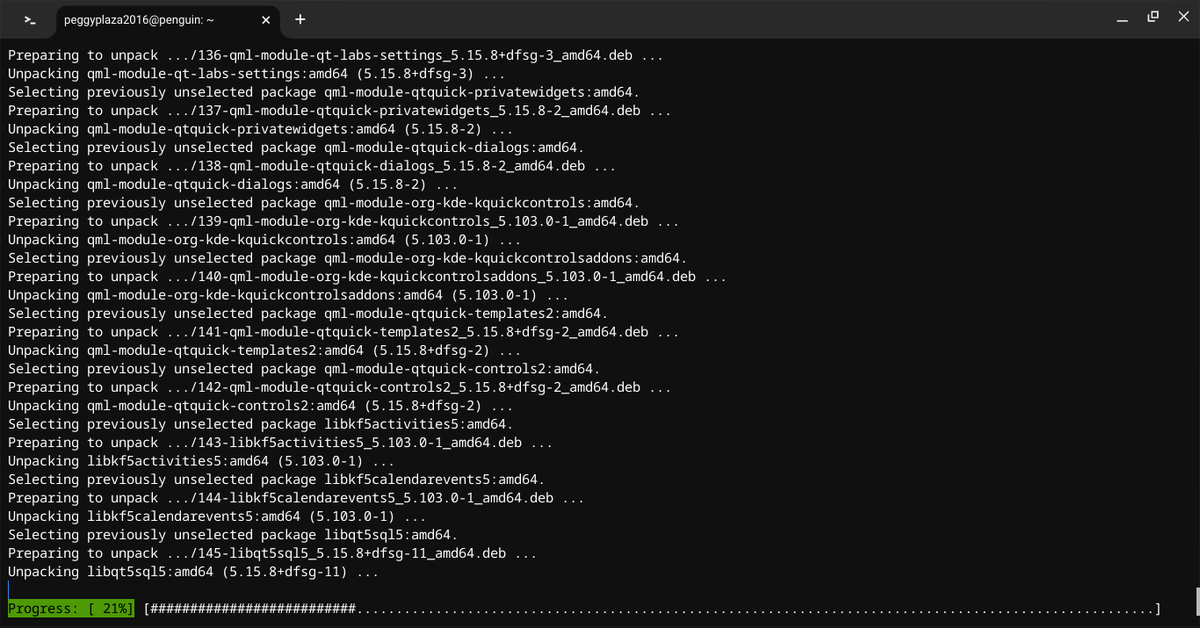 veracoecheax's tweet photo. Saludos a toda la comunidad #ViernesDeEscritorio tiempo sin pasar por aquí. haciendo experimentos con una Chromebook, instalando kadenlive desde la terminal
#EscritorioGNULinux #Linux #ComunidadLinux #LunesDeSoftwareLibre #Debian #ComunidadGNULinux #CodigoAbierto #SoftwareLibre https://t.co/TWcXYWZ7uz