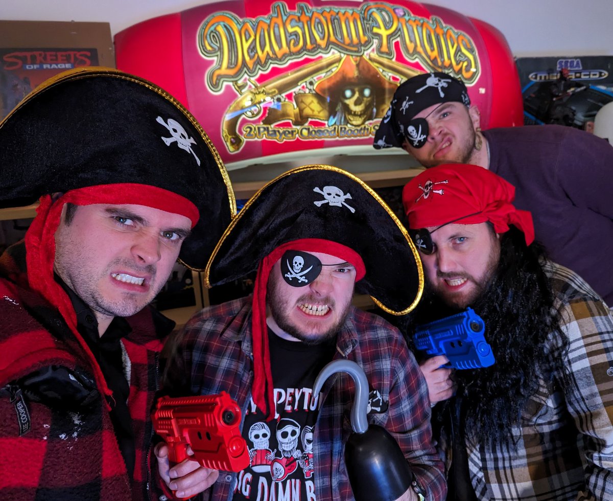 YnChwarae's tweet photo. 🔴 Ni'n fyw!!    

Heno mae'r criw yn chwarae y gêm arcêd Deadstorm Pirates efo'r #SindenLightGun! Arrrrr! 🏴󠁧󠁢󠁷󠁬󠁳󠁿 🎮

➡️https://t.co/RXwfiy0RLZ

#YnChwarae #Cymraeg #StreamCymraeg #TwitchCymraeg https://t.co/32fMQ3eduW