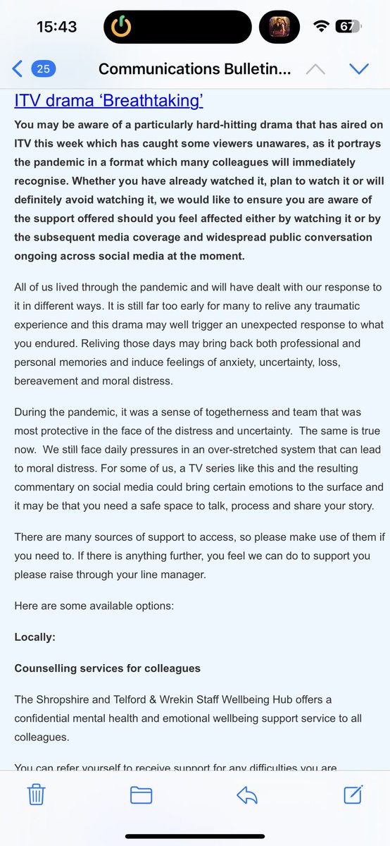 swbohw's tweet image. 🙏🏾 #swbhcommsteam for recognising  the importance of #wellbeing at @SWBHnhs  

#breathtaking has &amp;amp; will evoke memories of the pandemic 

🙏🏾reach out to all resources available &amp;amp; including #wellbeing support offered through @swbohw 

@NHSPracHealth 
@DoctorsDistress 
@TheBMA