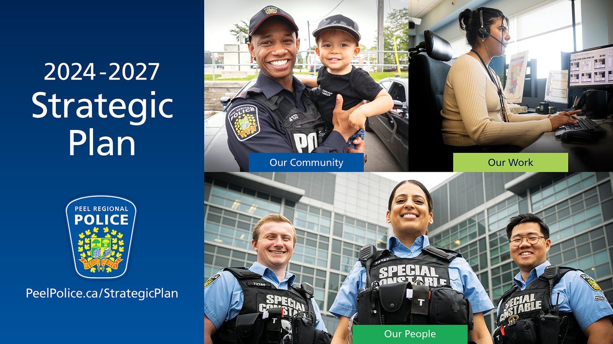 Peel Police’s new 2024-27 Strategic Plan charts future path for next four years under PPSB guidance Read more: peelpolice.ca/Modules/News/i…
