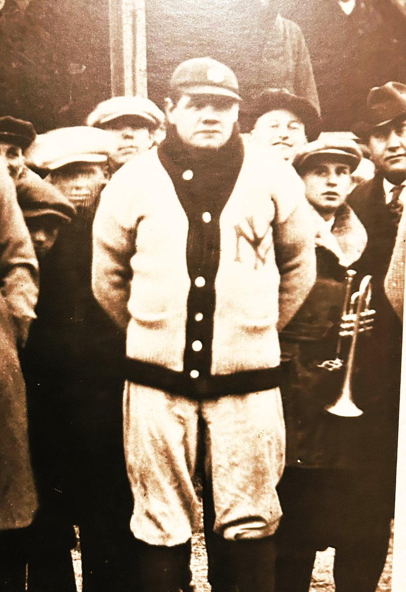 markarmstrong's tweet photo. There are only 3 standing ballparks where #baberuth  hit a #homerun. Two of them are well-known. But how many @baseballhall fans know where Prairieview Park is located??????? https://t.co/kejP0ddl91