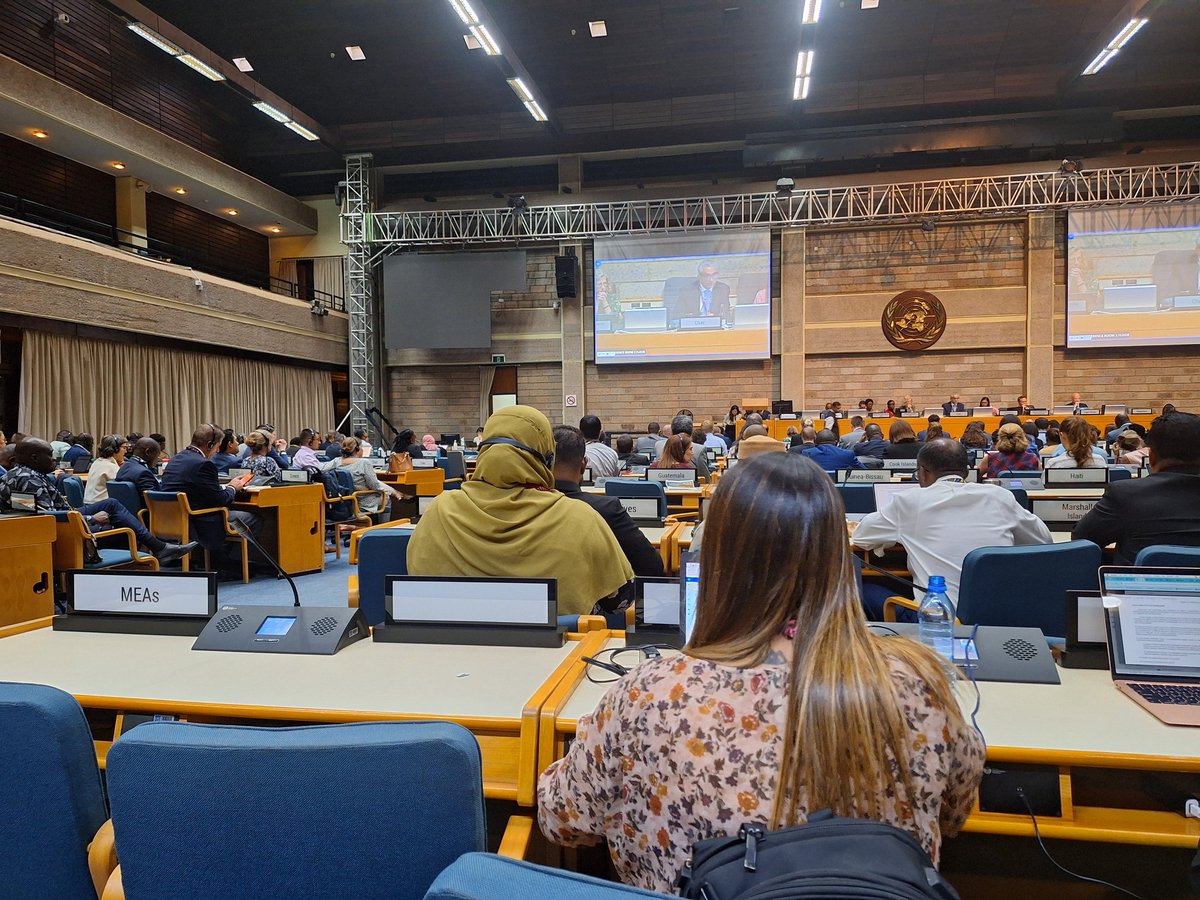 CYNESA's tweet photo. Closing plenary of the #OECPR6 - 6th meeting open-ended committee of permanent representatives
🔸️Cluster progression report
🔸️Feedback from member states on the Chair's report
🔸️3 resolutions dropped
🔸️Closing remark of the E.D. of @UNEP @andersen_inger
@UNEP_Africa https://t.co/lCn5z8uioK