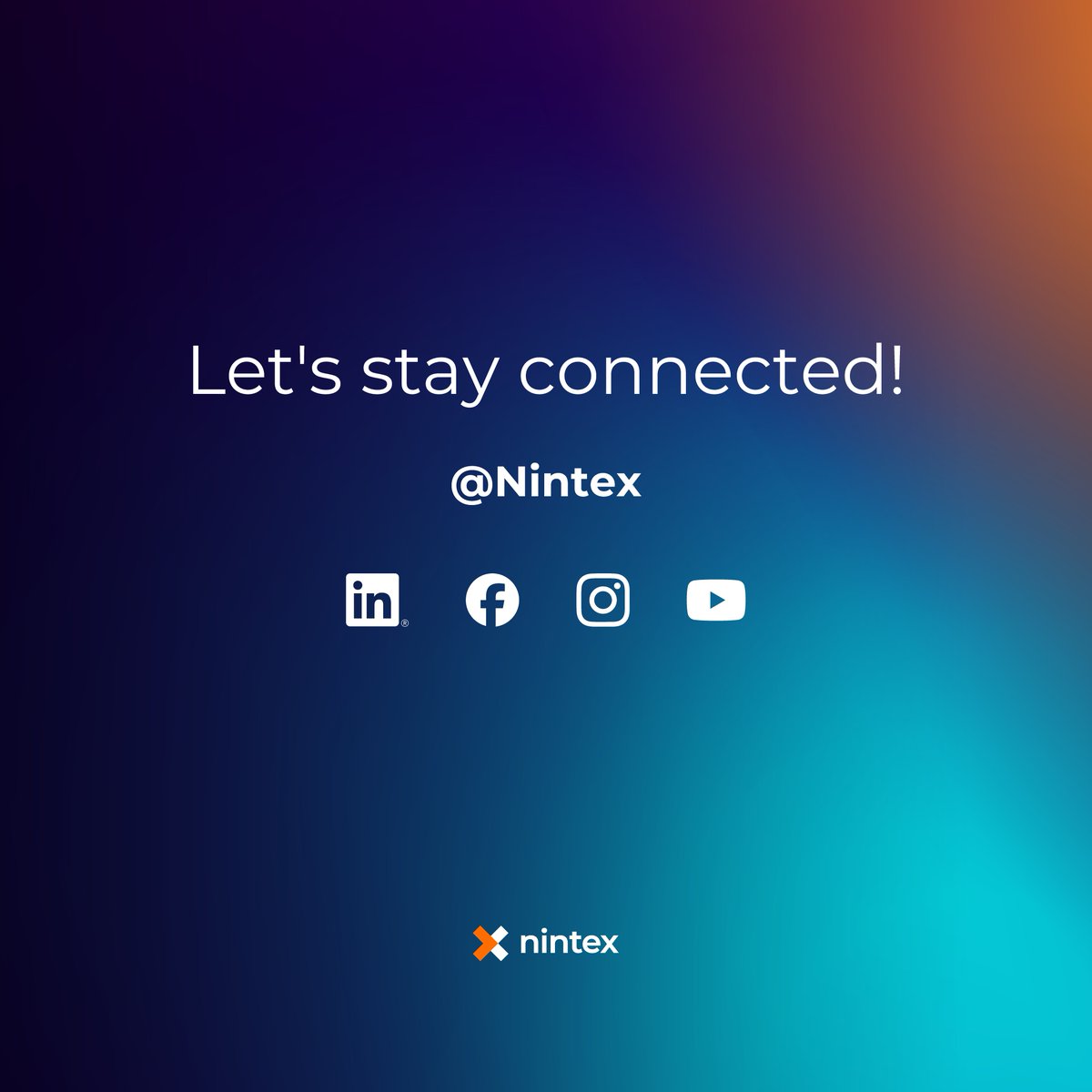 Nintex's tweet image. 📢  Attention Nintex community! 📢 

We&apos;re stepping back from X to amp up our presence elsewhere. Connect with us on our other social channels for the latest updates and everything Nintex.

#Nintex #NintexCommunity #StayConnected #ProcessAutomation #ProcessManagement