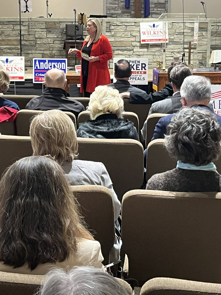 It was a pleasure speaking to the Shelby County Republican Women at their candidate forum. Grateful for the opportunity to have been there!