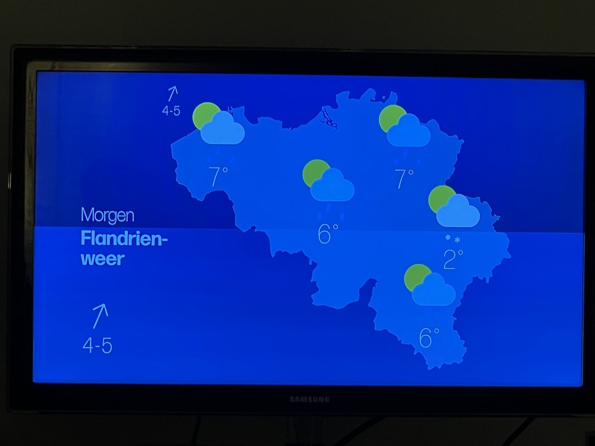 Tom_Demeyer's tweet photo. Je weet dat het voorjaar begint als @meteoBram Flandrien weer aankondigt 🤩 #DeOmloop #ohnb2024 https://t.co/RIESE8vgFc