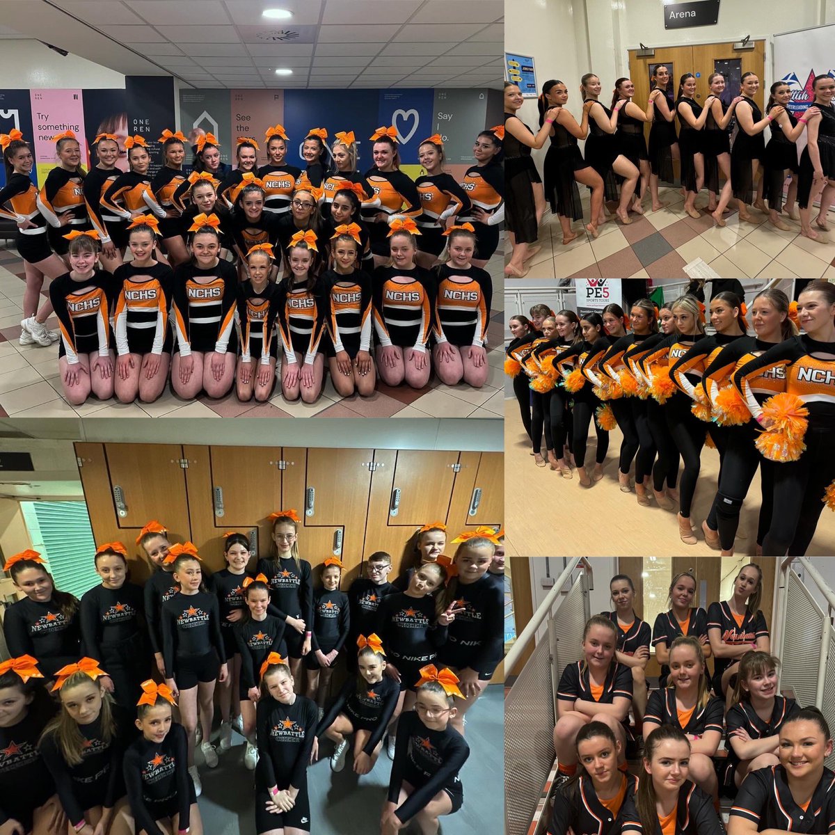 🧡A fantastic Friday spent @SSCheerleading where we had a team in all 5 categories! 👏🏻We are so proud of all of our performers, captains & @MissDuvallPE for their phenomenal efforts. 📹Video to follow showcasing our day & photos will be shared.