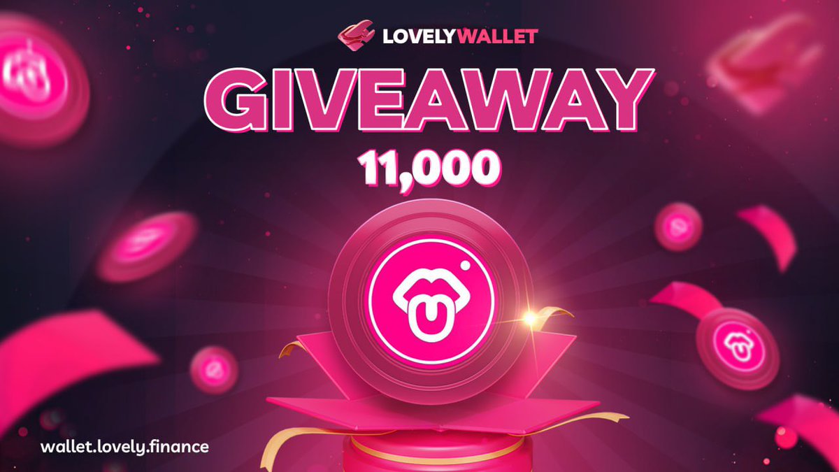 LFWallet's tweet photo. 🪙 #LovelyWallet X #SexyMemeAI #Giveaway 🪙

1️⃣Follow @Lovely_Wallet &amp; @SexymemeAI1
2️⃣RT &amp; Tag 3 Friends &amp; Like
3️⃣Form: https://t.co/QaLxntK1VQ

🏆 Distribution: 28/02/2024

🎁 20 winners / 11,000 $SEXY

Submit the Form👉 https://t.co/QaLxntK1VQ https://t.co/xL9EGwm4u9