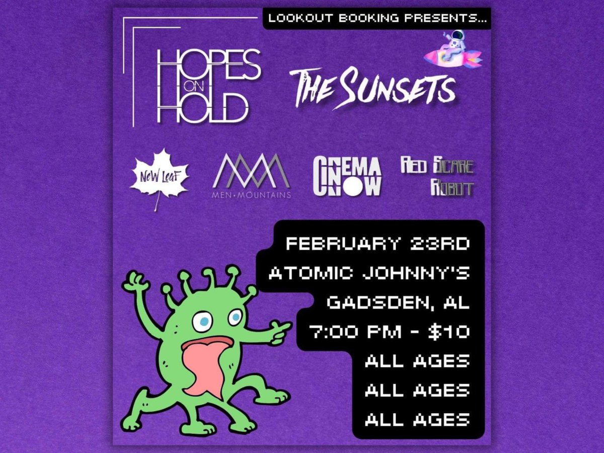 FIRST SHOW! music coming soon.