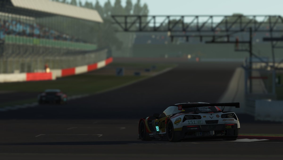 📰We are proud to show our 🆕 C7 2024.

🗓️Almost a decade enjoying this wild🦁

On Saturday he returns to the track one of our favorite war horses! 

#TeamSpirit #SimHistory